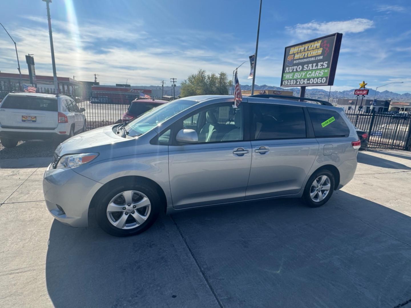 2011 Silver Toyota Sienna (5TDKK3DC1BS) , located at 2190 Hwy 95, Bullhead City, AZ, 86442, (928) 704-0060, 0.000000, 0.000000 - Photo#1